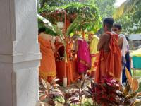 Shri Chitrapur Math Bengaluru: Vardhanti at Nagadevata, Annamma, Chamunda, and Marikamba Sannidhi-s (14 Jan 2025) 
